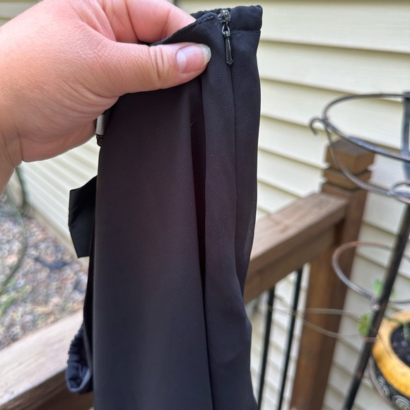 Express Black A-Line Knee-Length Skirt - Picture 6 of 6